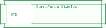 SerraForge Studios card signature preview